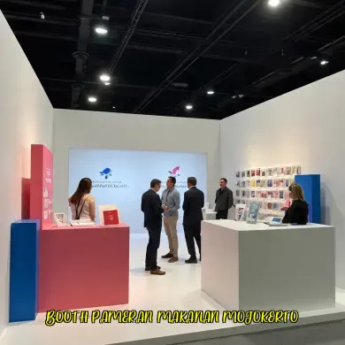 Booth Pameran Makanan Mojokerto